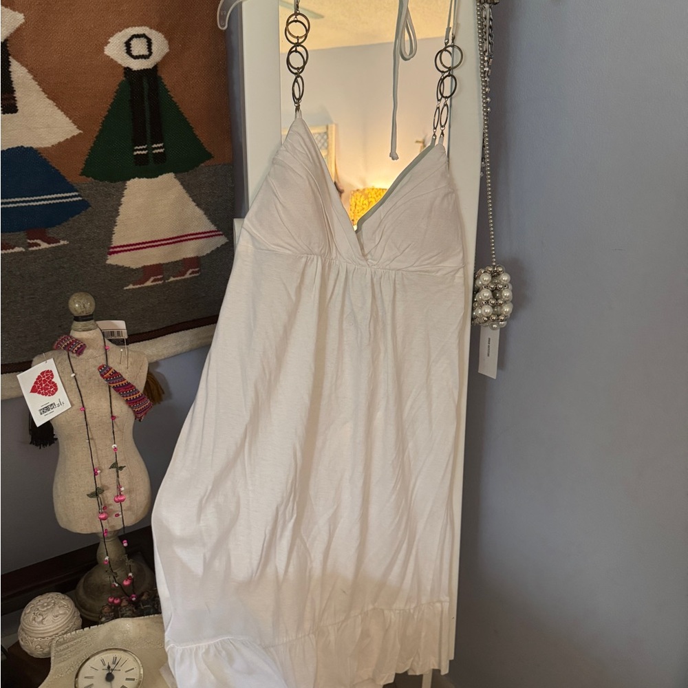 NWT Elegant White Sun Dress